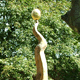 Fern, 2011 Elm and gold leaf Height 3m