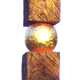 Gold Boulder, 2011 Oil colour and gold leaf on elm 550 cm