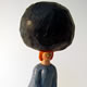 'Grey Lady' 2010 Oil colour on Limewood Height 48cm