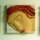Ashworth Secure Hospital, Maghull. 'Sleeping Heads', 1999 Oil colour on Limewood Approx. 0.5 x 3 m