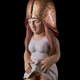7 TIFF Amazon Menstruating Polychromed lime 2001 - 2002 H 177cms Lindenholz Farbe